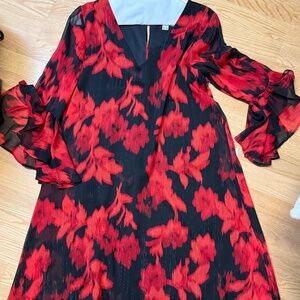 Calvin Klein v neck dress - size 10- BNWT